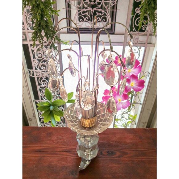 Vintage Hollywood Regency Waterfall Lamp - Picture 9 of 9